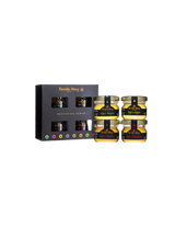 Výber prémiových akálnych honeys s éterickými olejmi - Selection Miel Premium, 4 ks. x 30 g