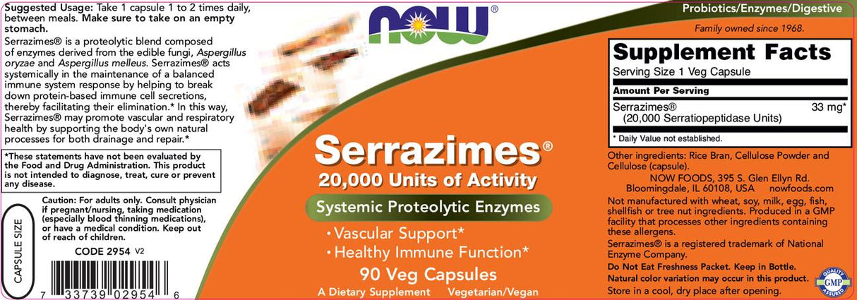 Serrazimes® 20 000 jednotiek / 90 Vcaps. - 0