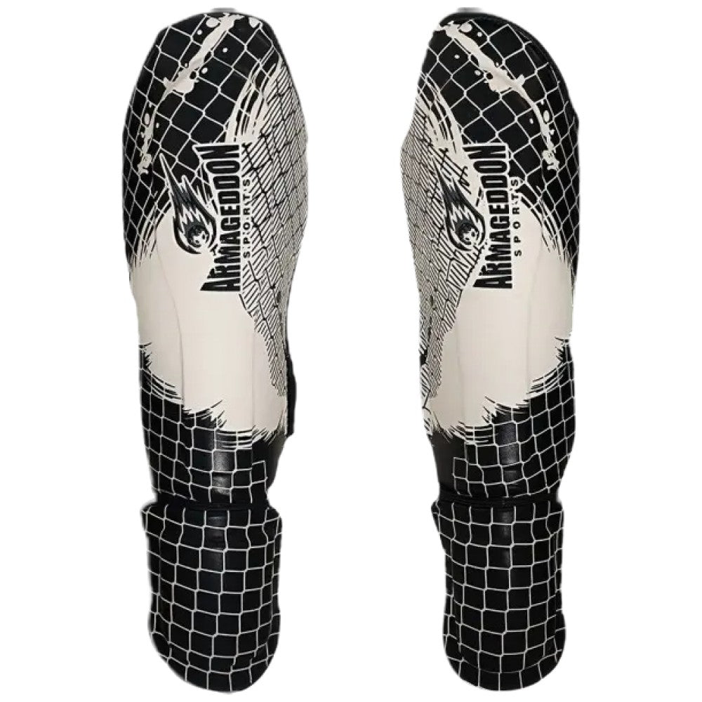 Shin Guards - biele 2 ks.