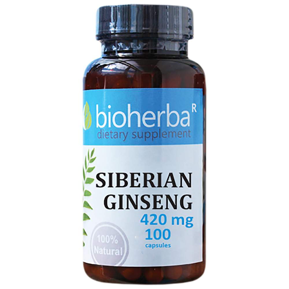 Sibírsky ženšen 420 mg - 100 kapsúl