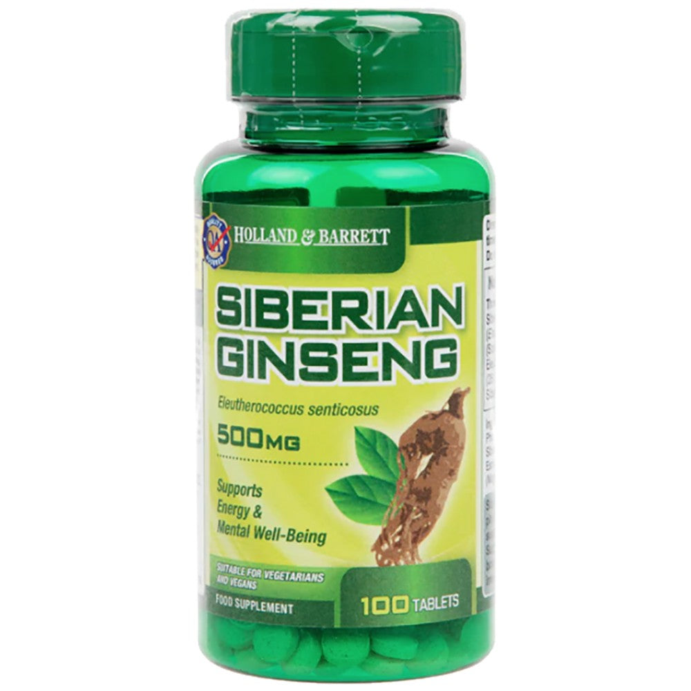 Sibírsky ženšen 500 mg 100 tabliet