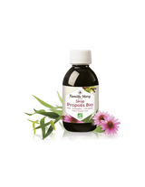 SIROP propolis bio (s medom, eukalyptom a echinacea), 150 ml famille Mary