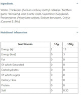 Chudý sirup Narodeninová torta - 425 ml