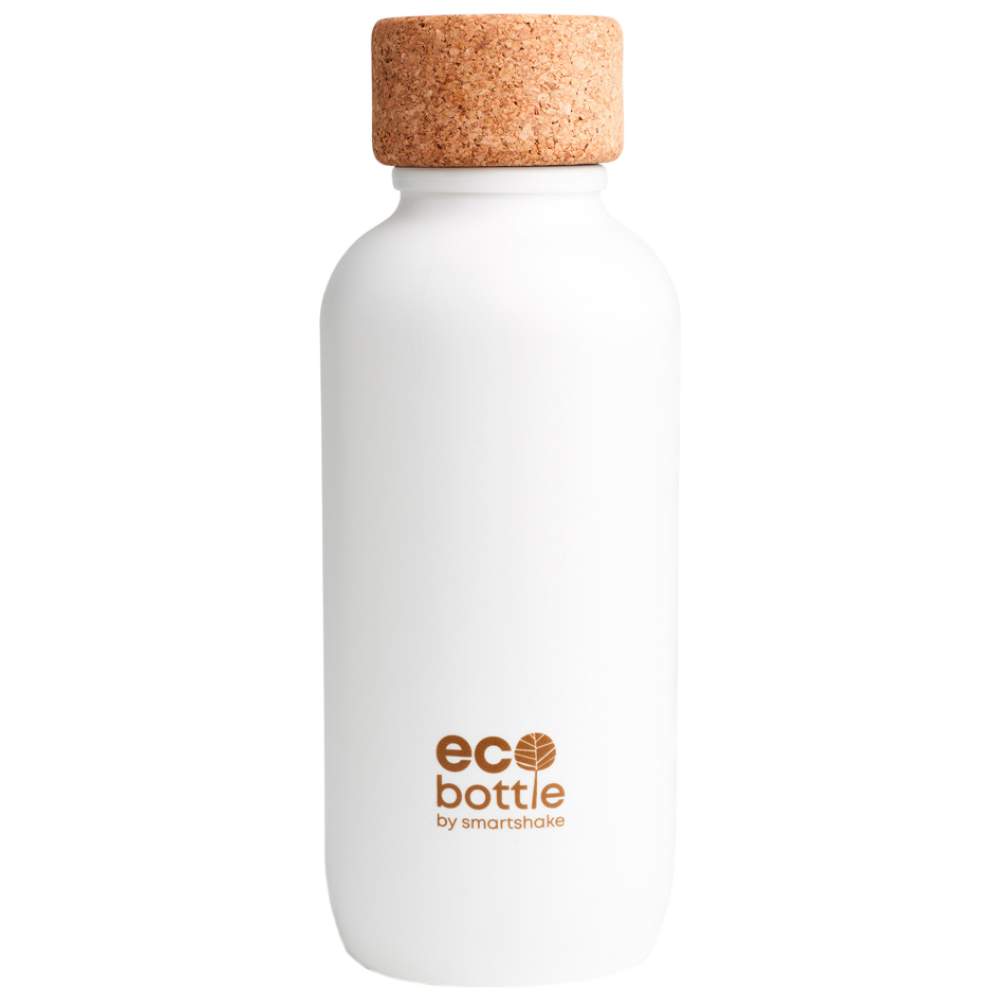 Inteligentná ekologická fľaša Biela - 650 ml