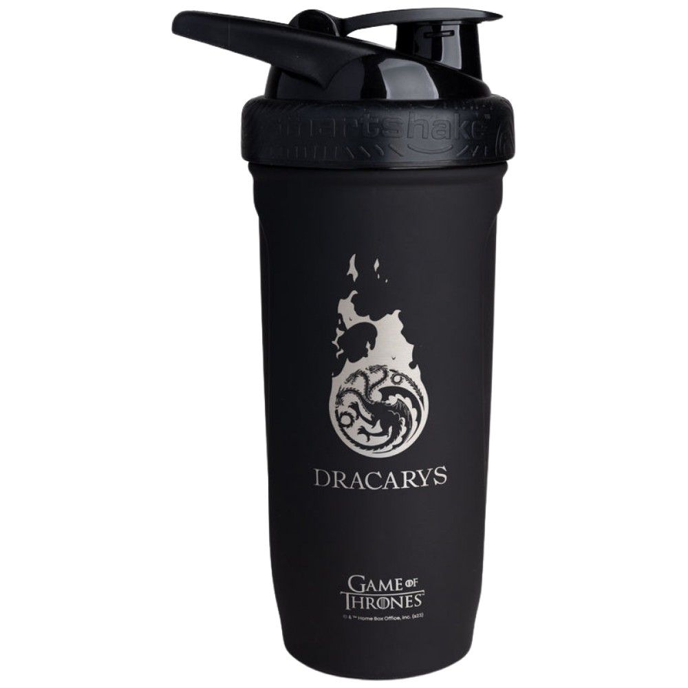 Inteligentná posilňujte trepačku z nehrdzavejúcej ocele Game of Thrones Dracarys - 900 ml