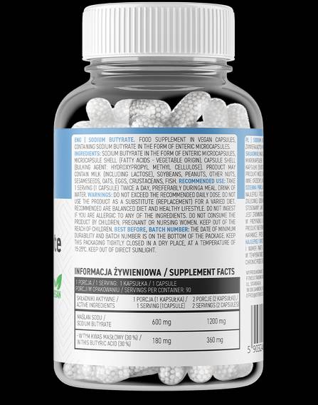 Butyrát sodíka 600 mg 90 kapsúl