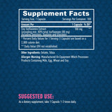 Sójové izoflavóny 80% extrahovať ne-GMO 100 mg / 100 čiapky.