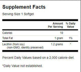Sójový lecitín non -GMO 1200 mg - 90 gélových kapsúl