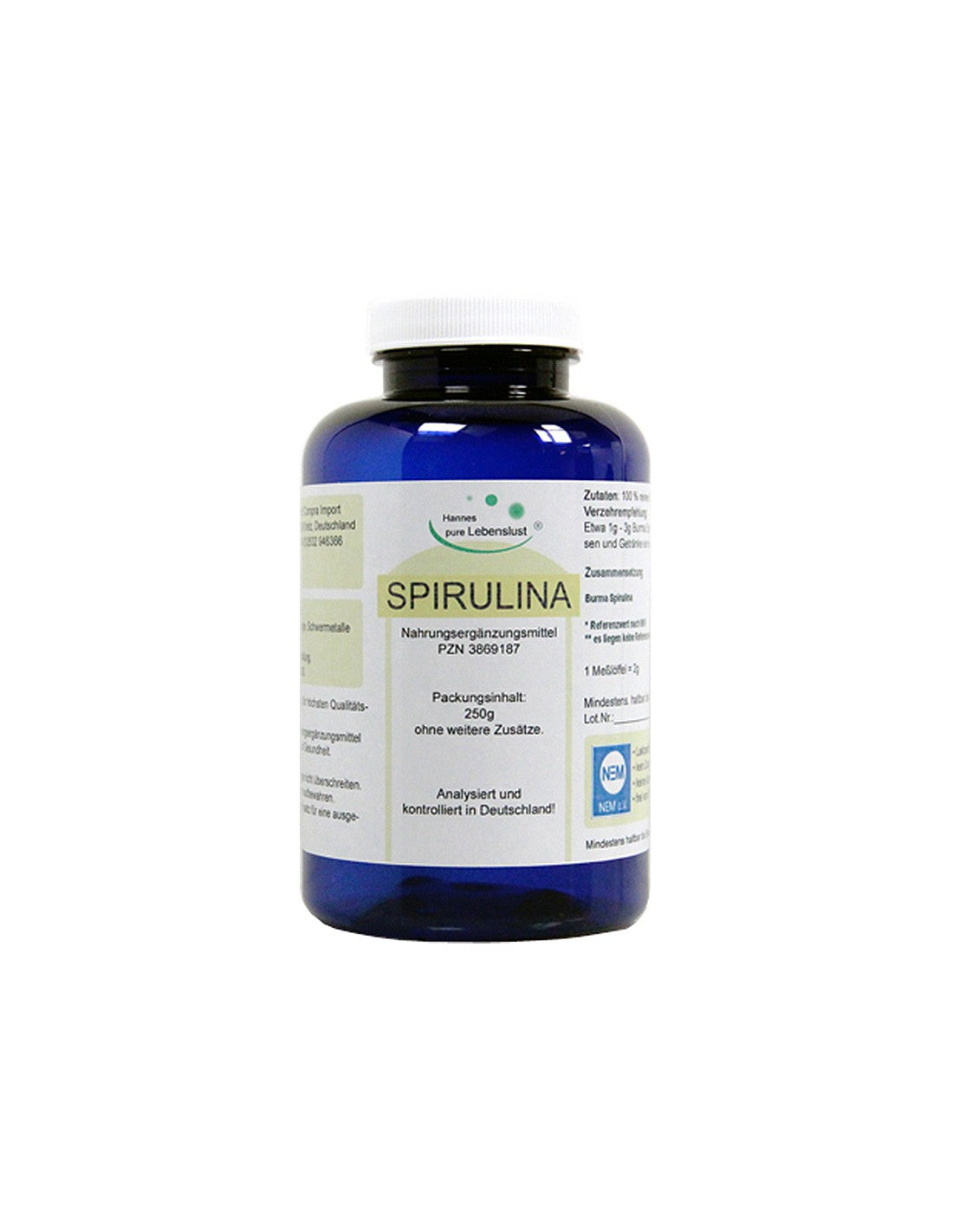 Spirulina - Spirulina, 250 g (prášok) el compra