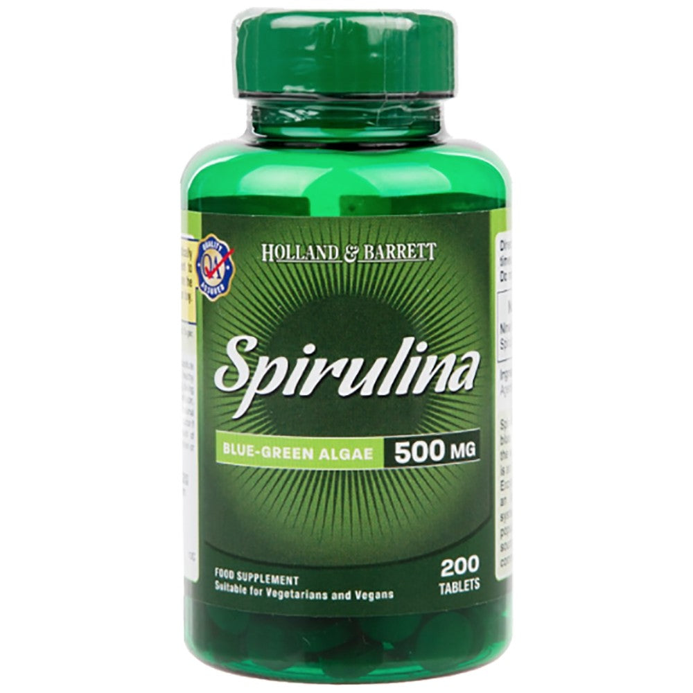 Spirulina 500 mg - 200 tabliet