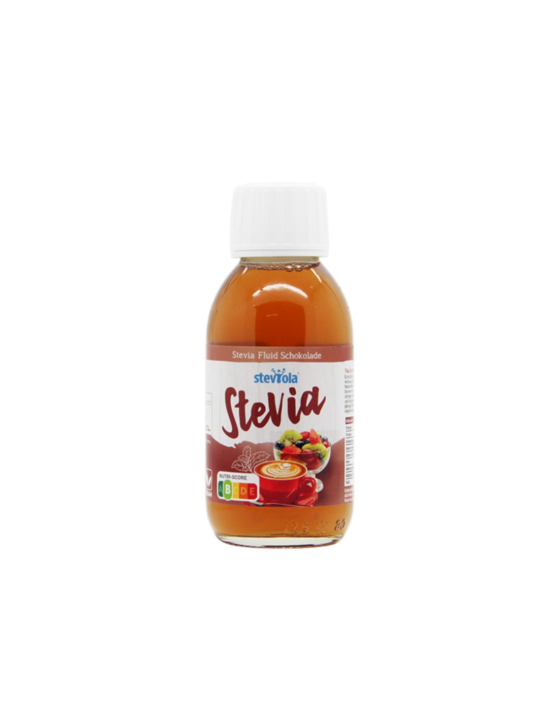 Tekutina stevia s čokoládovou príchuťou steviola, 125 ml