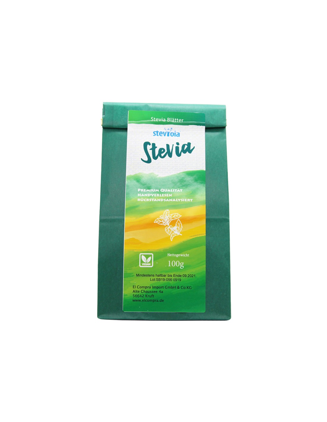 Steviola® Stevia - Stevia (suché listy), 100 g el compra