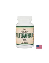 Antioxidant - Sulforaphane, 20 mg x 120 <tc>Double Wood</tc> kapsuly
