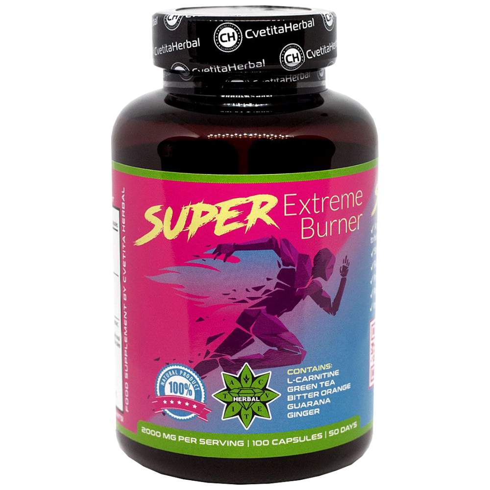 Super extrémny horák 1000 mg - 100 kapsúl