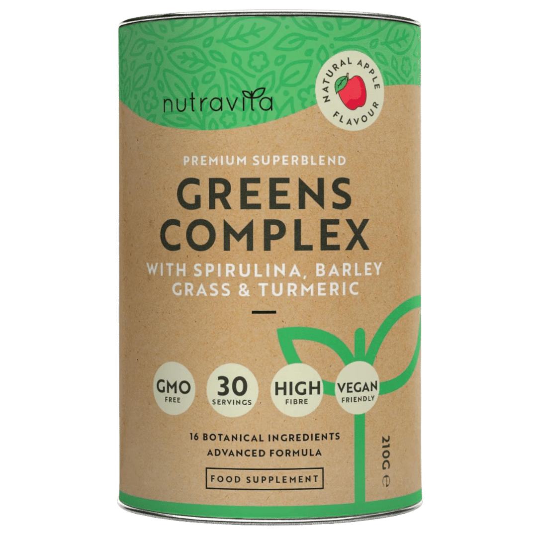 Super Greens Complex (18 aktívnych zložiek) 200 g <tc>Nutravita</tc>