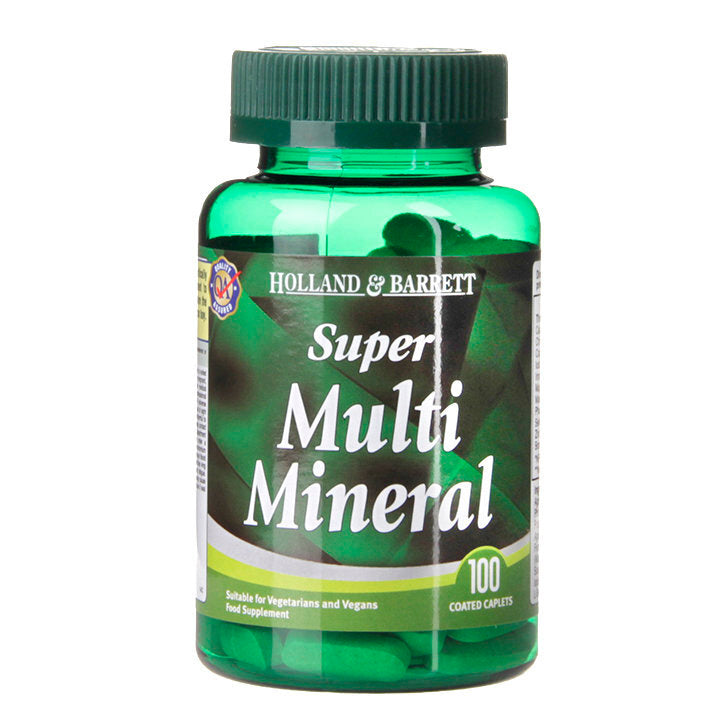 Super multiminier (Super Multi Mineral) 100 tabliet Holland & Barrett