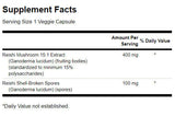 Super silný komplex húb Reishi 500 mg - 60 kapsúl