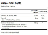 Super pevná brusnicová koncentrát 420 mg - 60 gélových kapsúl