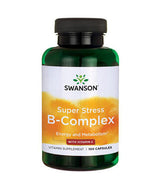 Super stresový vitamín B -komplex s vitamínom C - 100 kapsúl