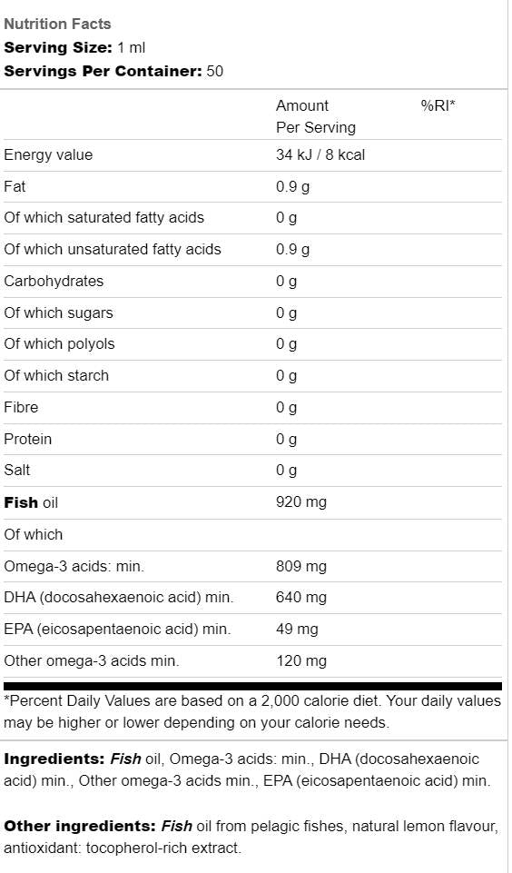 Super silné DHA Kids 640 mg kvapky - 50 ml