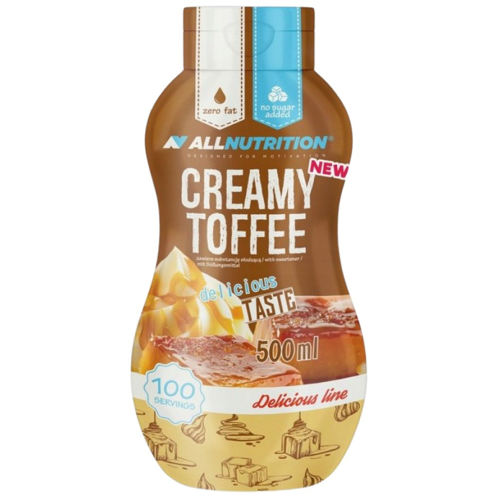 Sirup nula kalórie | Krémová karamel - 500 ml