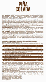 Sirup nula kalórie | Pina Colada 500 ml