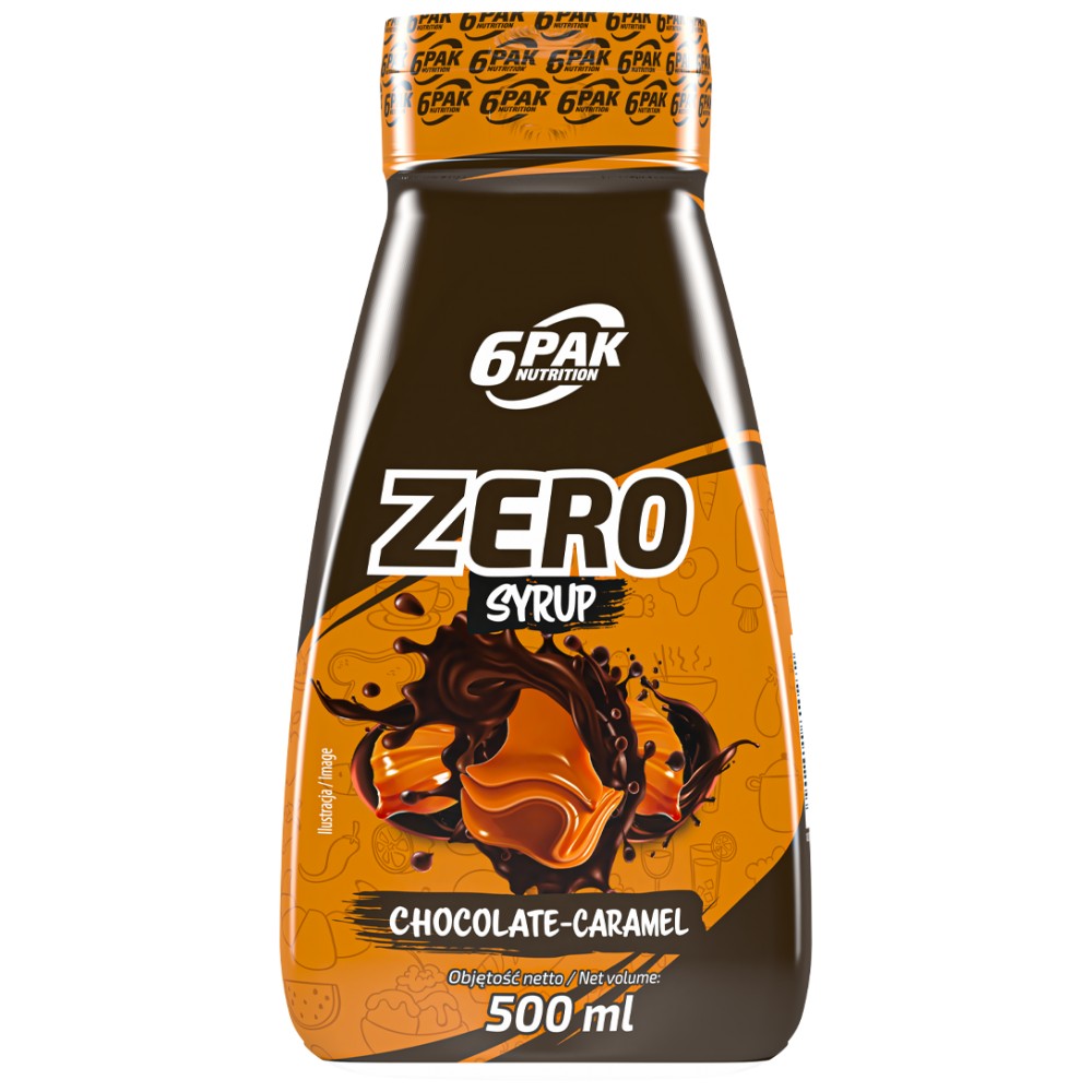 Sirup nula - čokoládový karamel - 500 ml