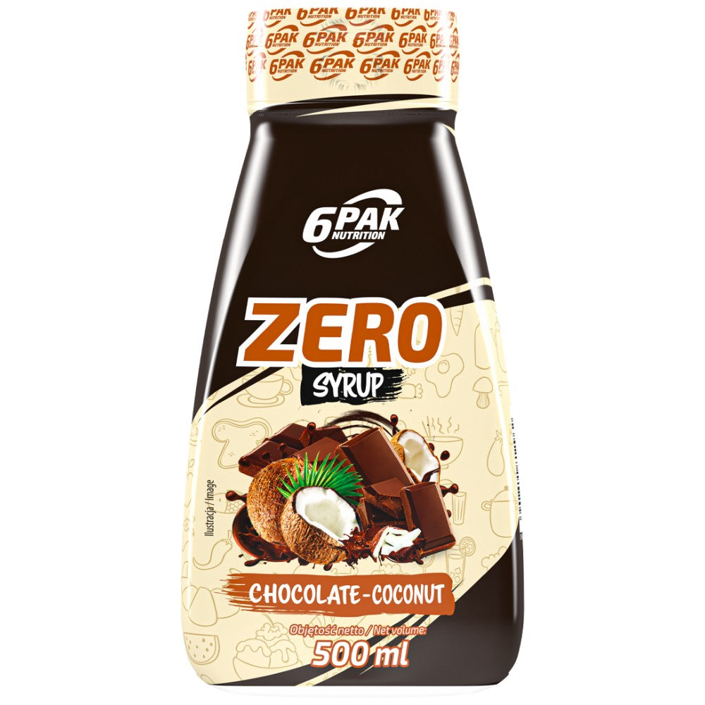 Sirup nula - čokoládový kokos - 500 ml