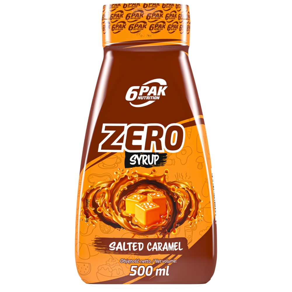 Sirup nula - solený karamel - 500 ml
