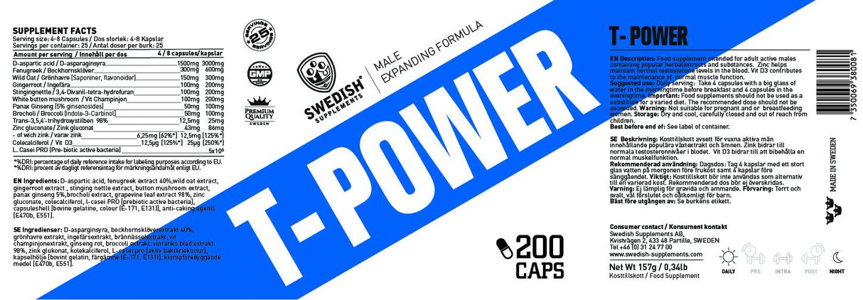 T -Power - 200 kapsúl