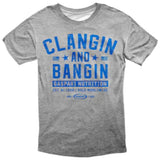 Tričko Clangin a Bangin Šedý