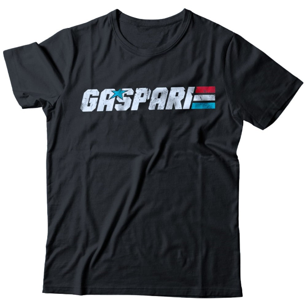 Logo tričko / gaspari - čierna