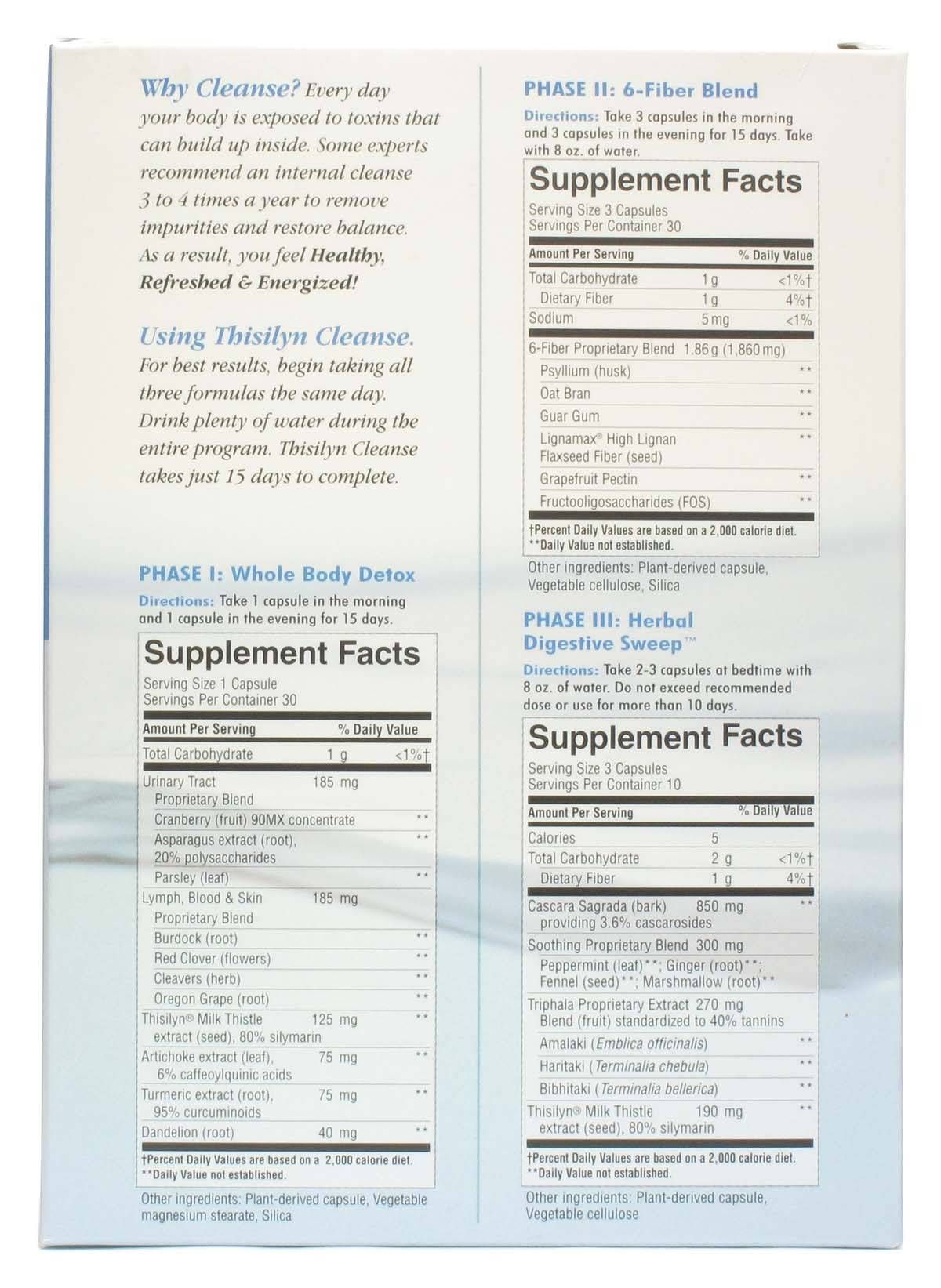 Testilyn Cleanse Herbal Cleansing Kit - 150 kapsúl