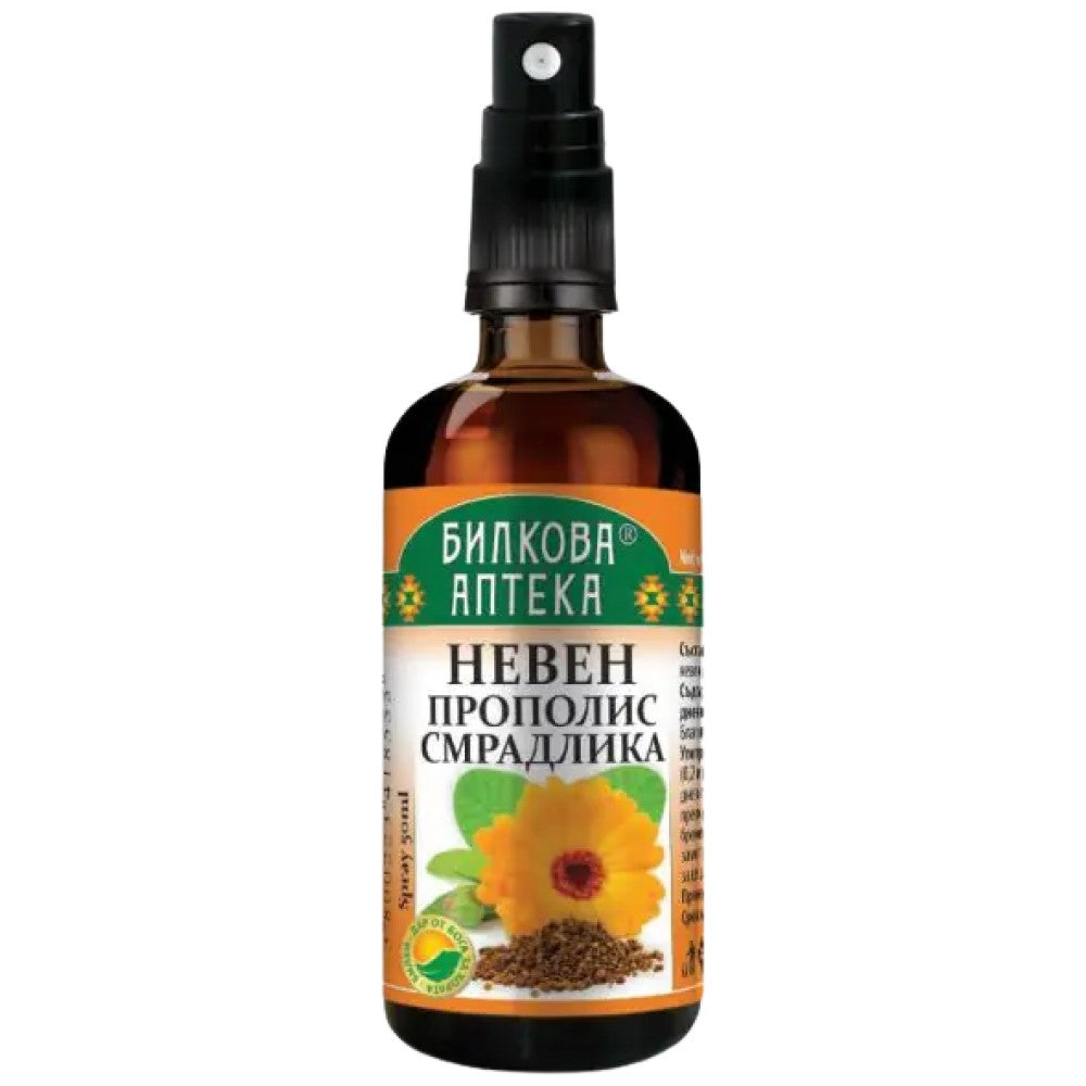Priestor hrdla s kalendulou sumac a propolis - 50 ml