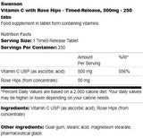 Vitamín C 500 mg načasovaného uvoľnenia | S ružovými bokmi 250 tabliet