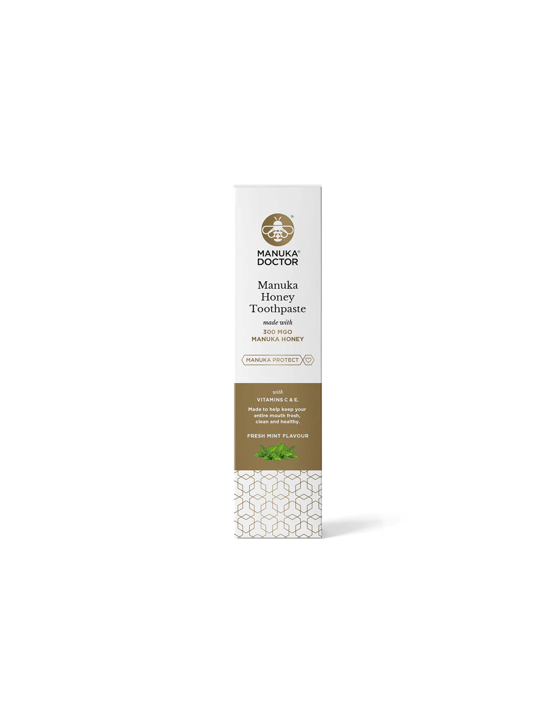 Zubná pasta vyrobená z 300 mgo manuka medu - zubná pasta s manuka medom, 100 ml