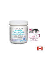 Rybí kolagénový prášok s kyselinou hyalurónovou, glutamínom a biotínom - Total Body Collagen™, 135 g <tc>Natural Factors</tc>