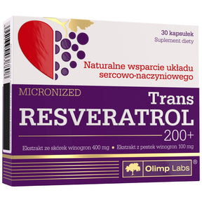 Trans Resveratrol 200+ - 30 capsules - Nutra Best Europe