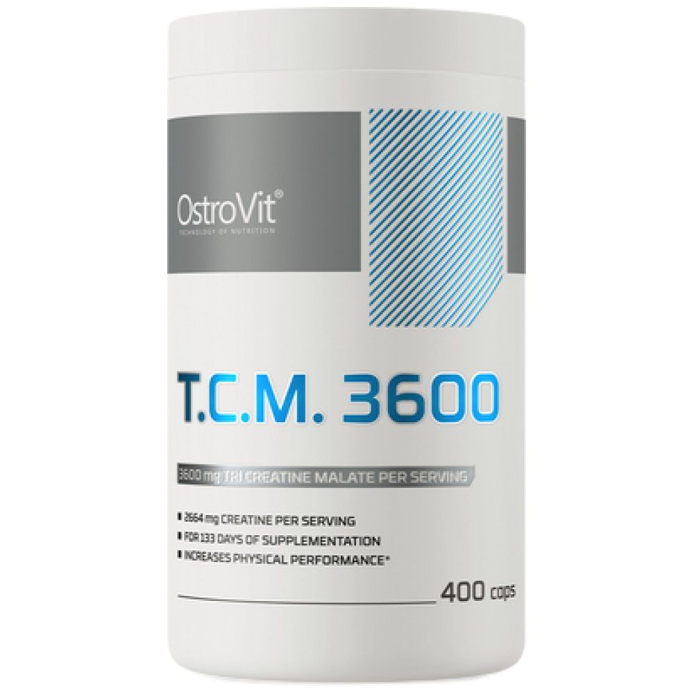 Tri kreatín Malate / TCM 1200 mg - 400 kapsúl