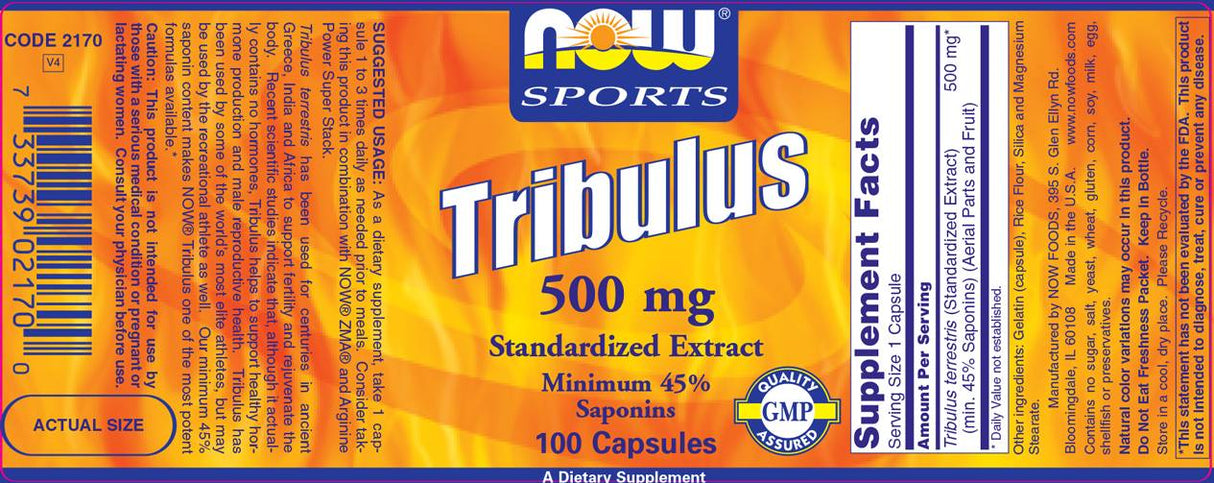Tribulus 500 mg - 100 kapsúl