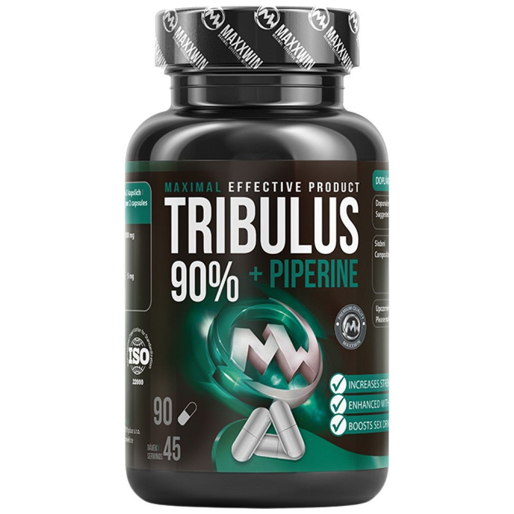 Tribulus 90% + Piperine - 90 kapsúl