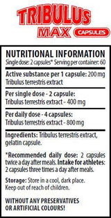 Tribulus Max Caps 200 mg 120 kapsuly