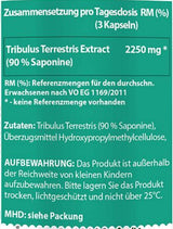 Tribulus Terrestris 90% saponíny - 90 kapsúl