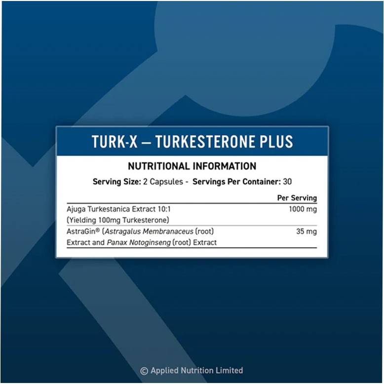 Turk-X | Turkesterón 500 mg - 60 kapsúl
