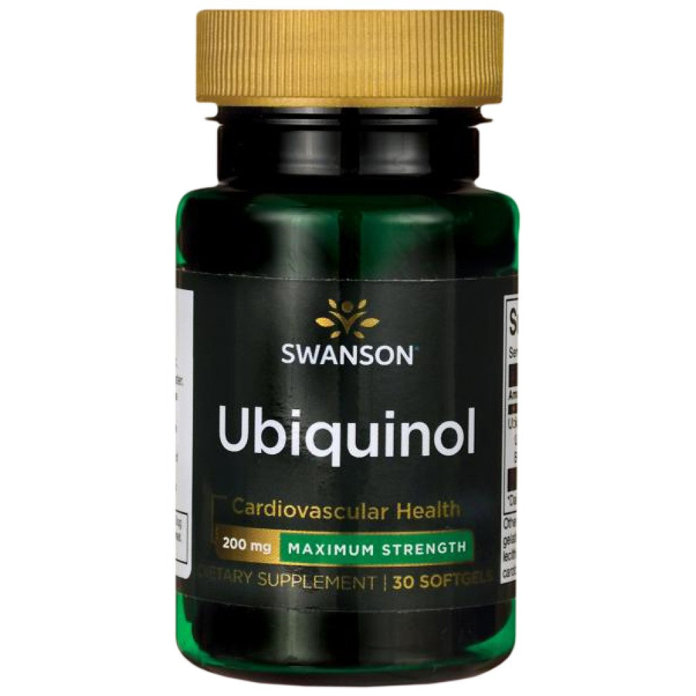 Ubichinol - maximálna pevnosť 30 gélových kapsúl