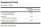 Konečný očný antioxidant 28 mg - 30 Softgels