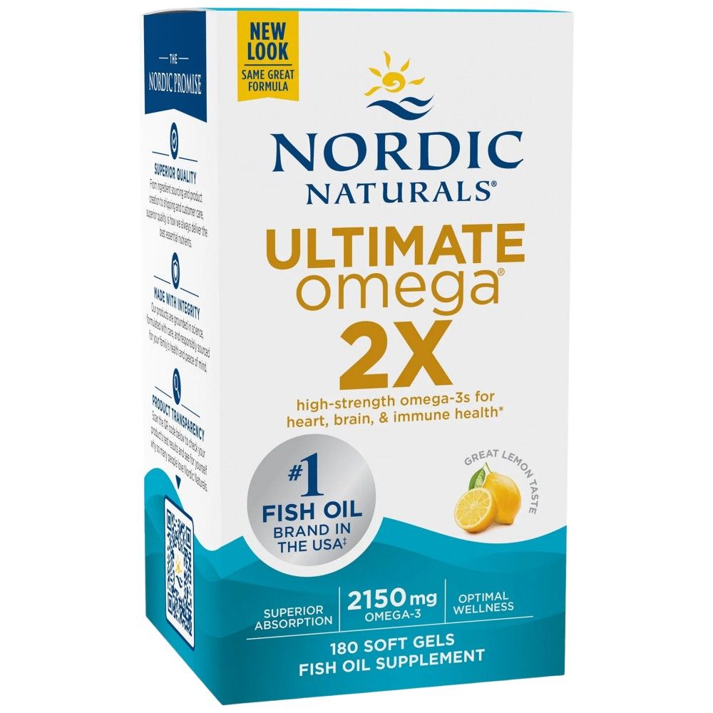Ultimate Omega 2x 2150 mg - 180 Softgels