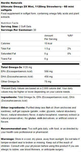 Ultimate Omega 2x Mini 1120 mg - 60 žuvateľných gélových kapsúl