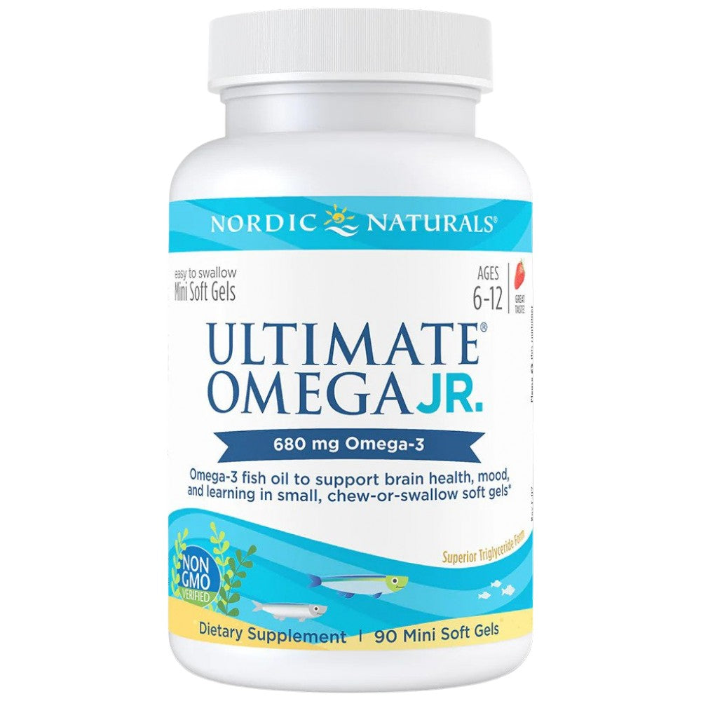 Ultimate Omega Junior 680 mg - 90 gélových kapsúl