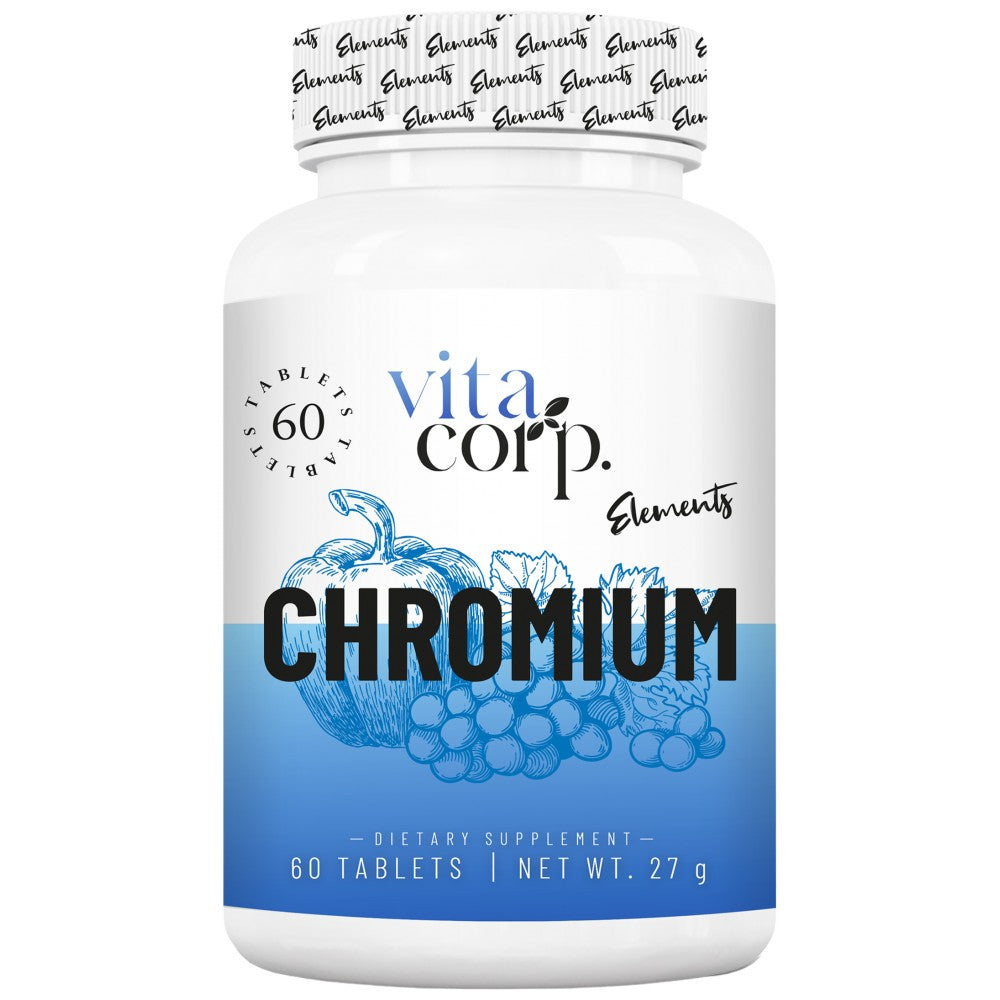 Pikolinát chrómu 200 mcg - 60 tabliet